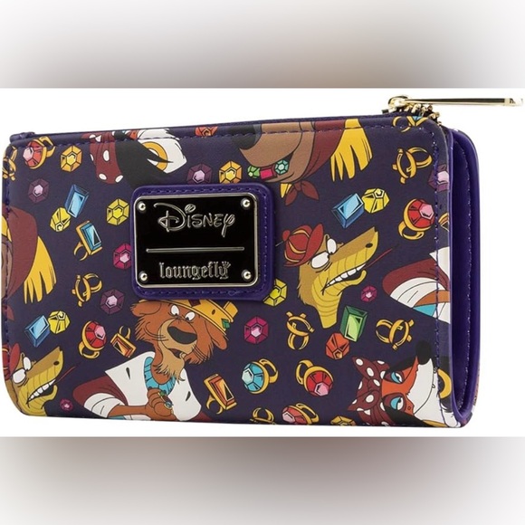 Walt Disney Handbags - Disney Loungefly Purple Wallet